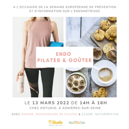 Affiche de l'évènement passé Endo Pilates Goûter