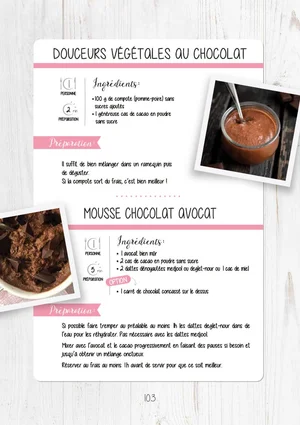 Page 103 de l'ebook recettes